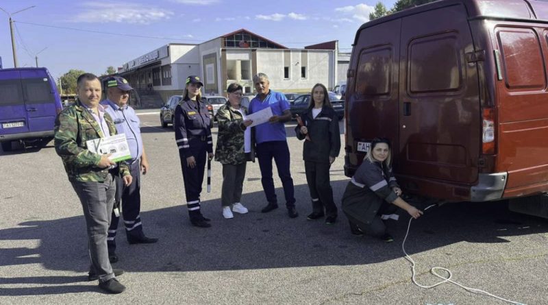 День без автомобиля: экологи проверили автотранспорт жителей Мозыря