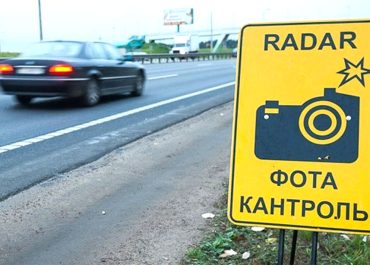 Места установки датчиков контроля скорости на дорогах Гомельской области 15 сентября