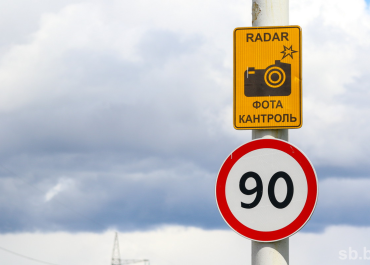 Места установки датчиков контроля скорости на дорогах Гомельской области 17 сентября