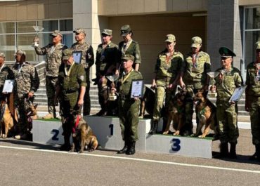 Белорусские пограничники завоевали бронзу на соревнованиях кинологов