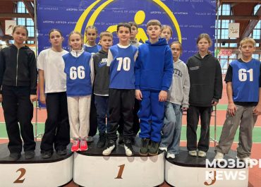 Юные мозырские легкоатлеты стали призерами областных состязаний