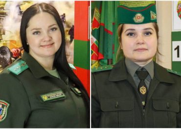 Форма им к лицу! Старшие прапорщики Юлия Безмен и Екатерина Штукарь – о службе в Мозырском погранотряде