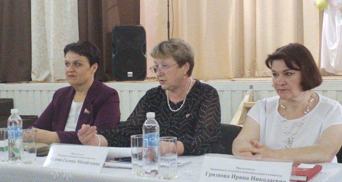 С жителями агрогородка Криничный депутаты обсудили насущные вопросы